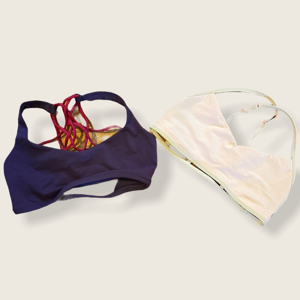 Lululemon size 8 sports bras